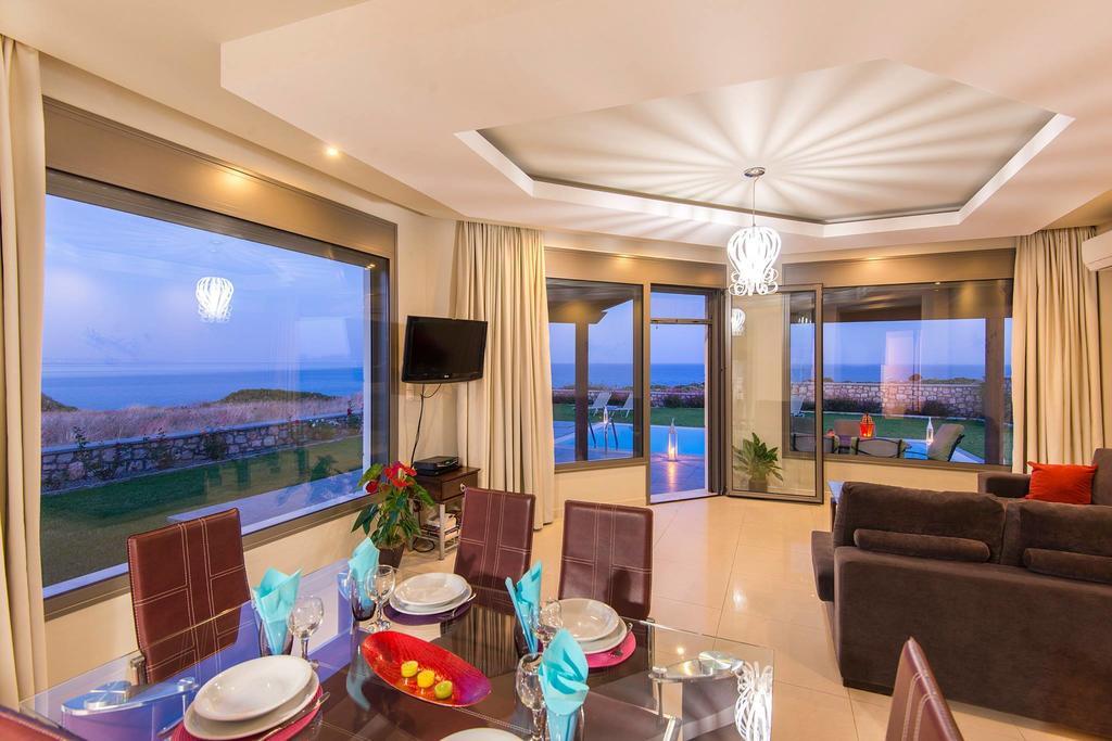 Olga Luxury Beach Front Villas Lakhaniá Exteriör bild